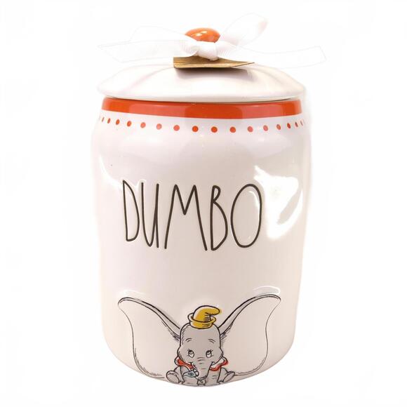 Disney Rae Dunn Disney "Dumbo" 2 Quart Canister with Tag - Picture 1 of 6